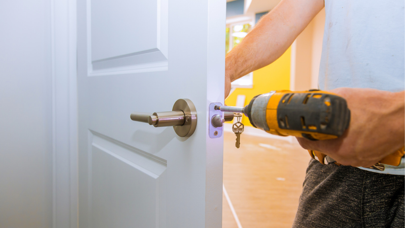 How to fix loose door handles